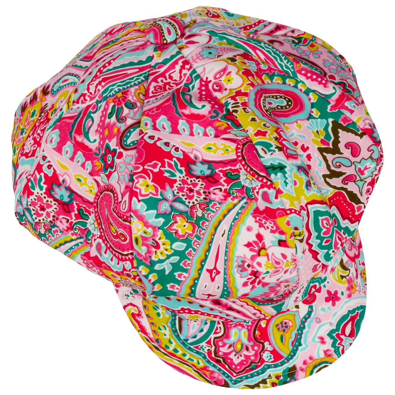 Casquette Gavroche Camilla Paisley pink 11