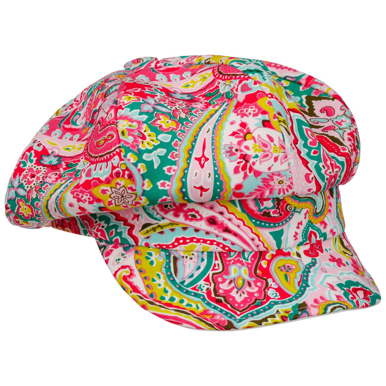 Casquette Gavroche Camilla Paisley pink 15