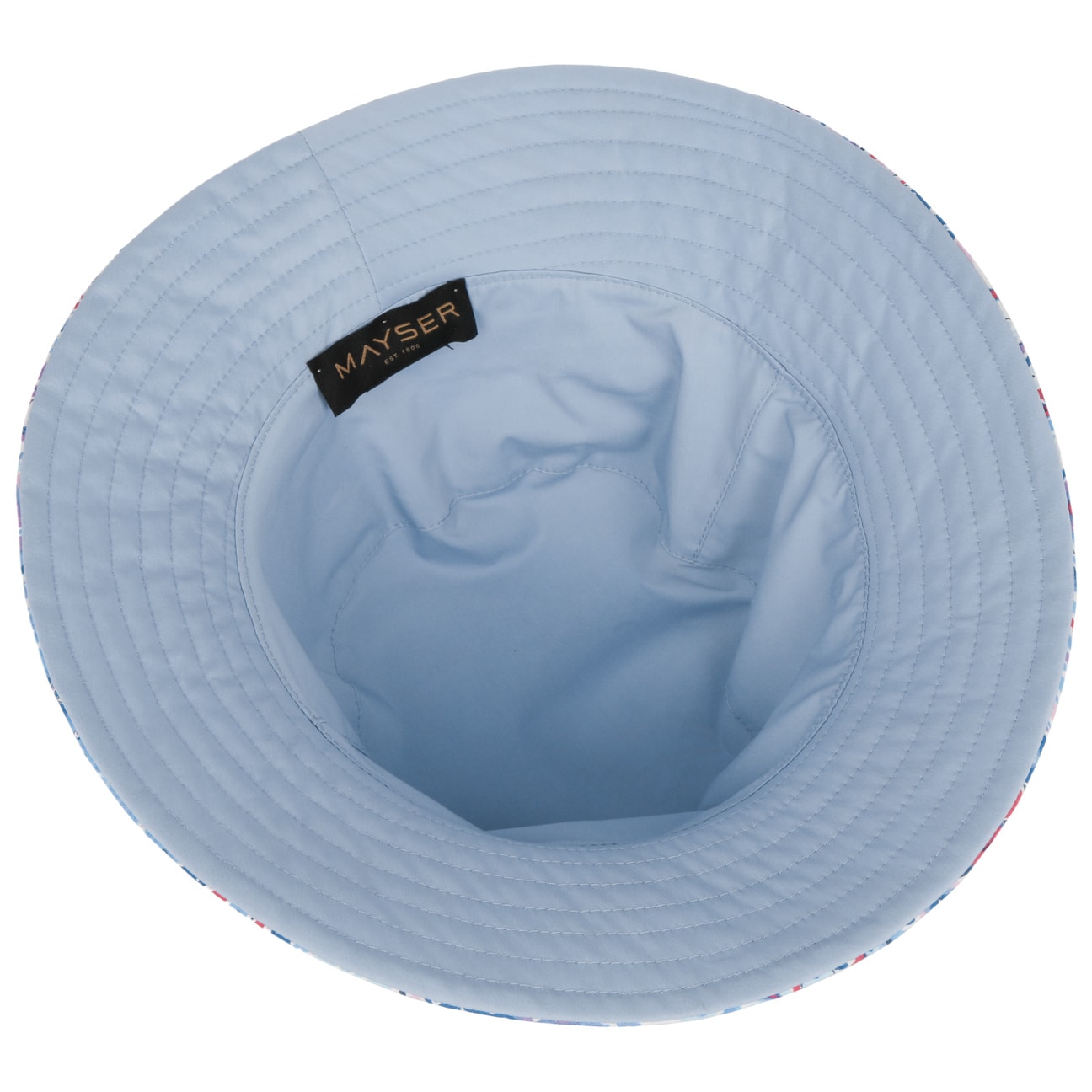 New Malu Paisley Vendbar Hatt blau 3