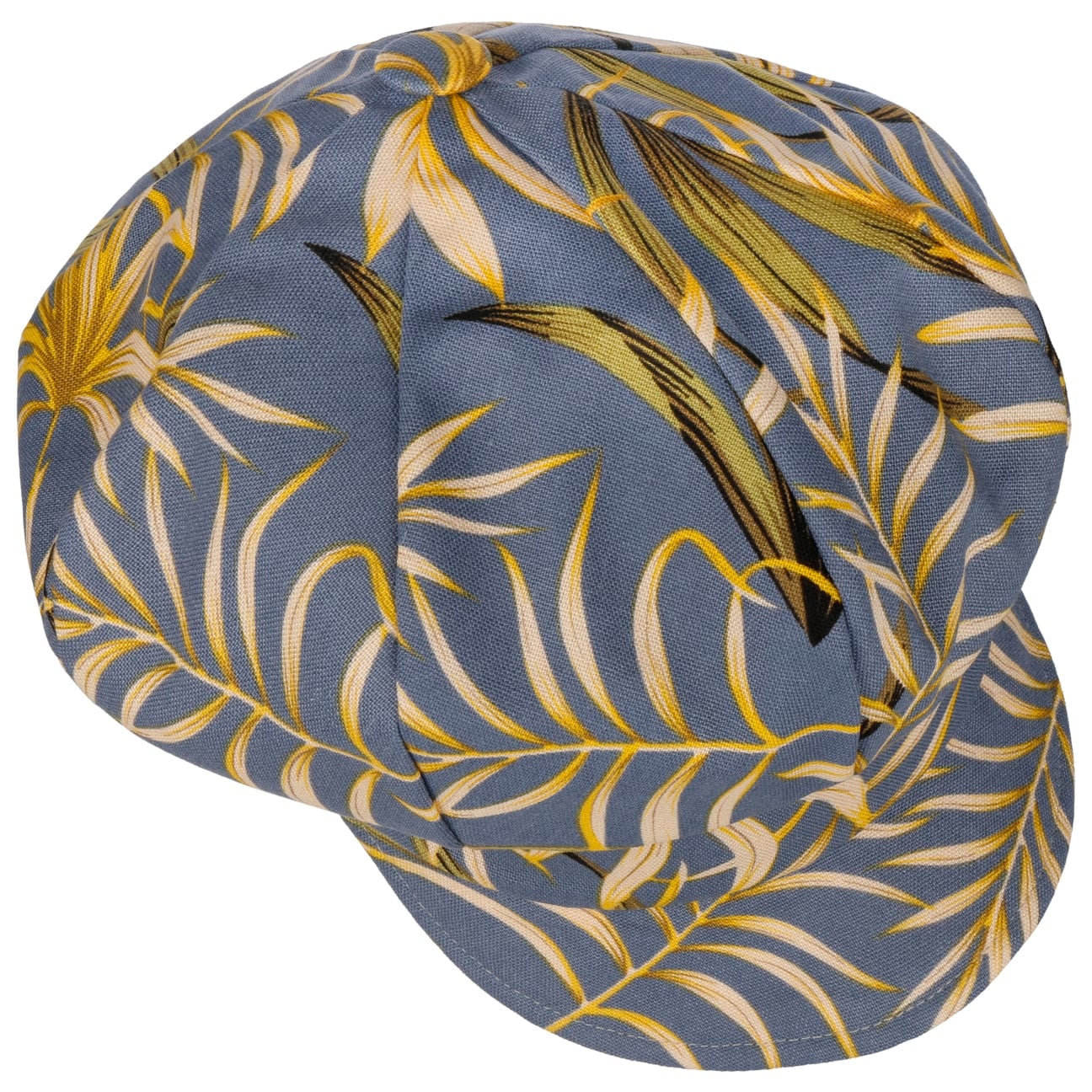 Camilla Leaves Newsboy Cap blau 5