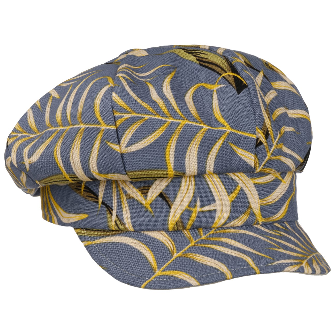 Camilla Leaves Newsboy Cap blau 9