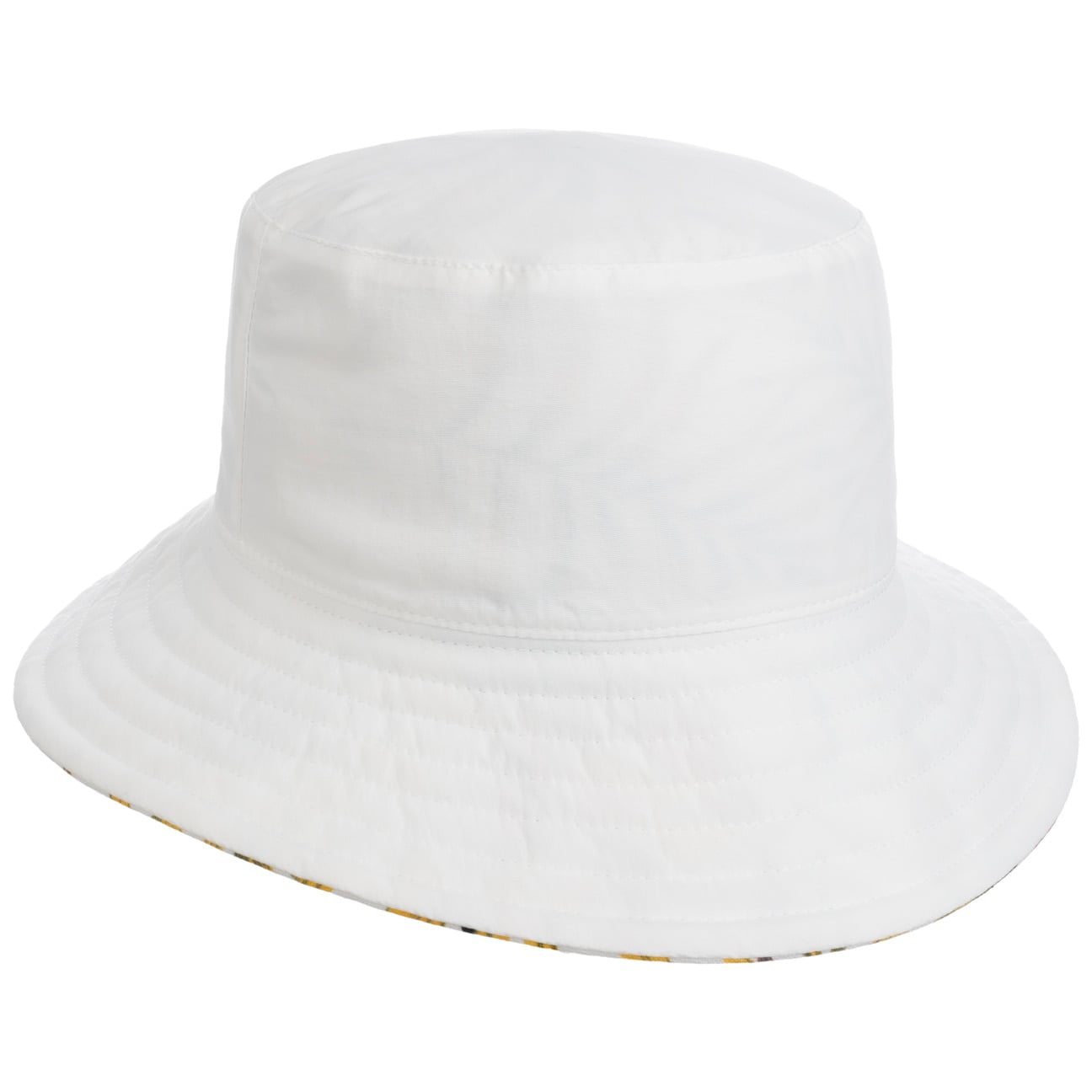 Malu Leaves Bucket Vendbar Hatt weiß 19