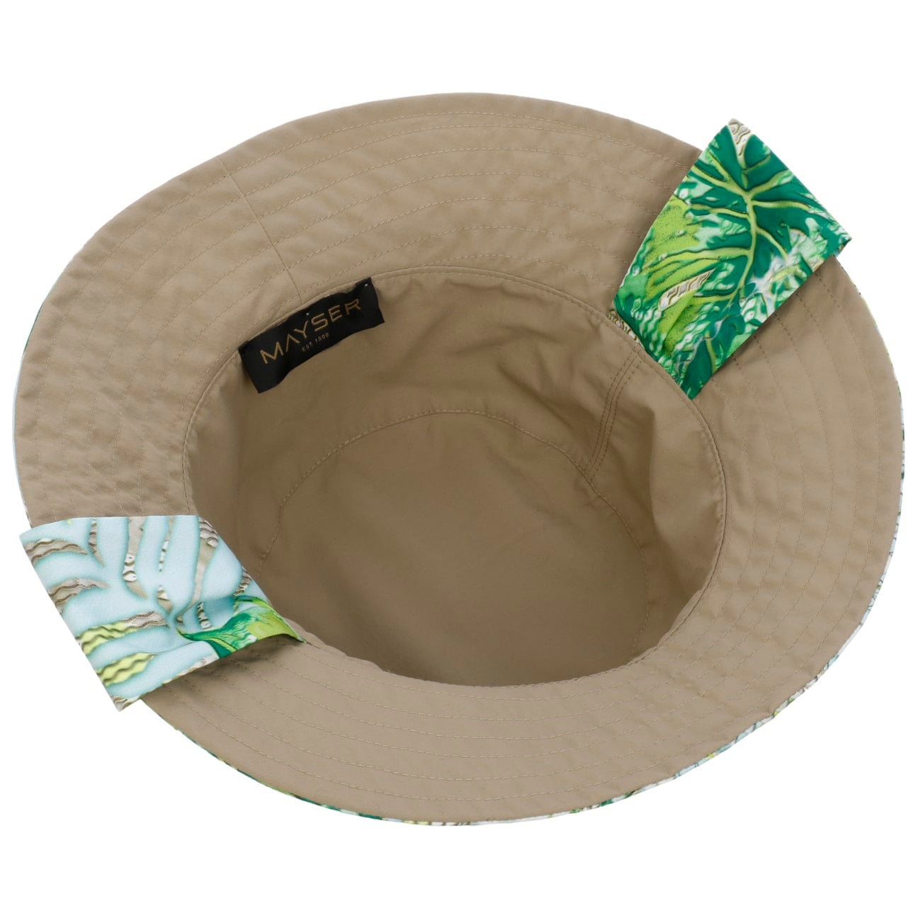 Anti-rain Bucket Omkeerbare Hoed grün 5