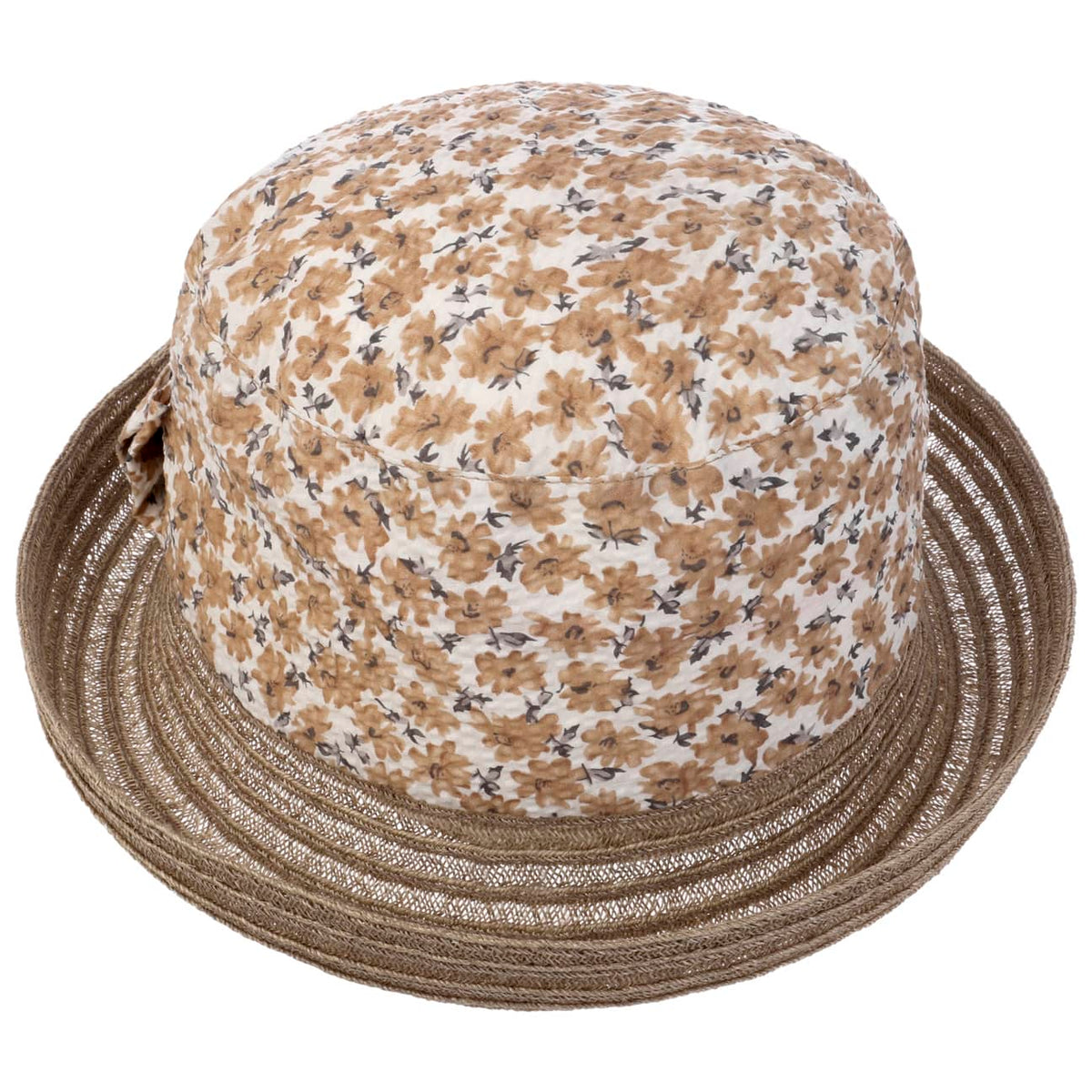 Noemi Stoffhatt beige 3