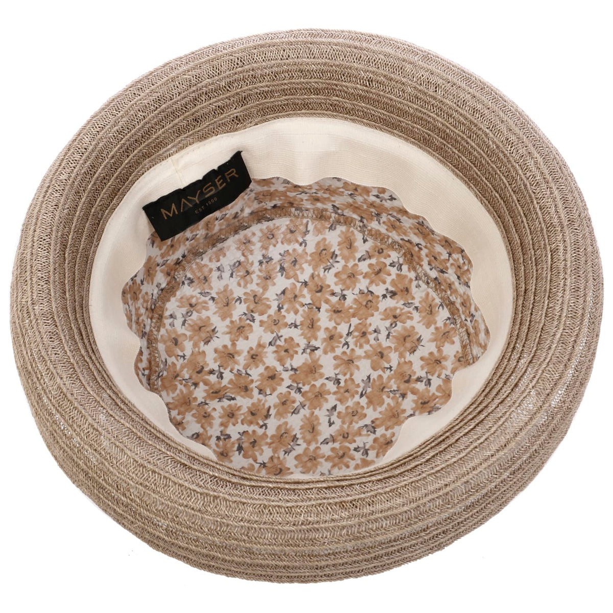 Noemi Stoffhatt beige 4