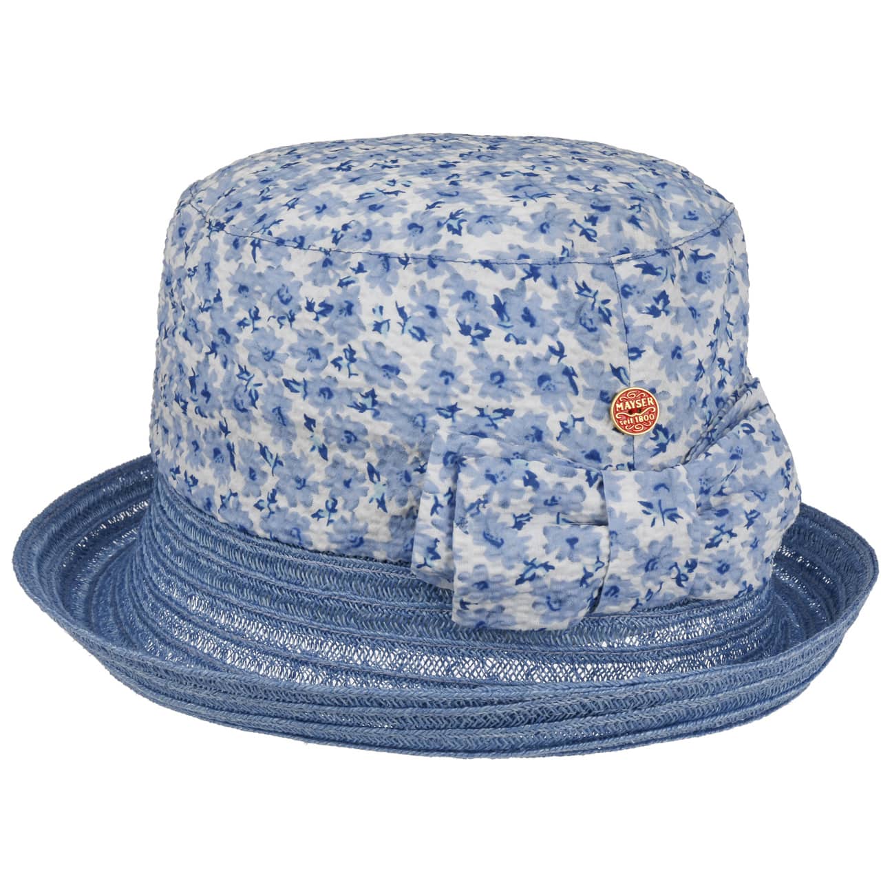 Noemi Stoffhut blau 10