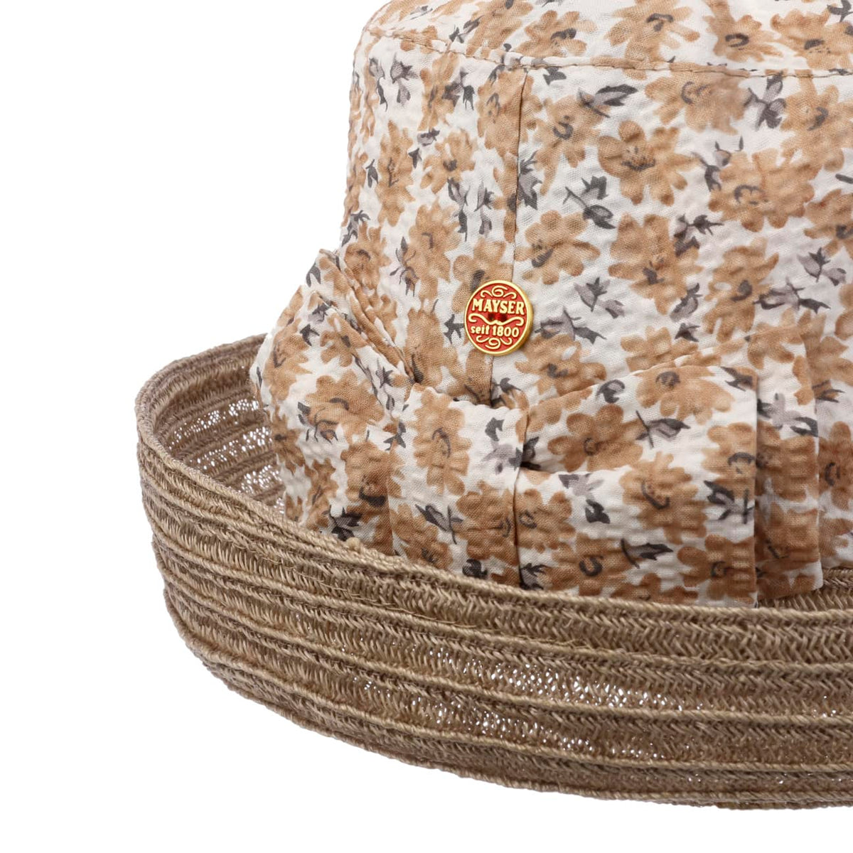 Noemi Stoffhatt beige 5