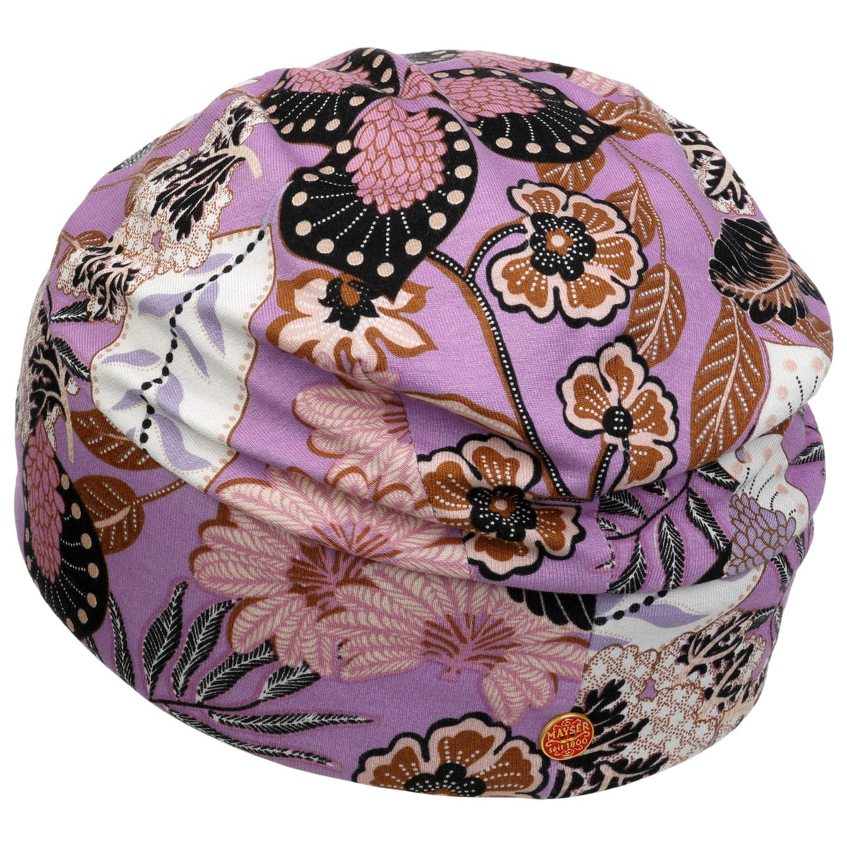 Gabi Jersey Flower Beanie flieder 8