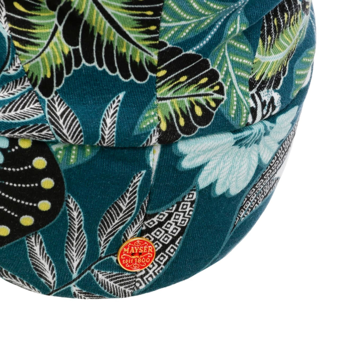 Gabi Jersey Flower Beanie grün 13