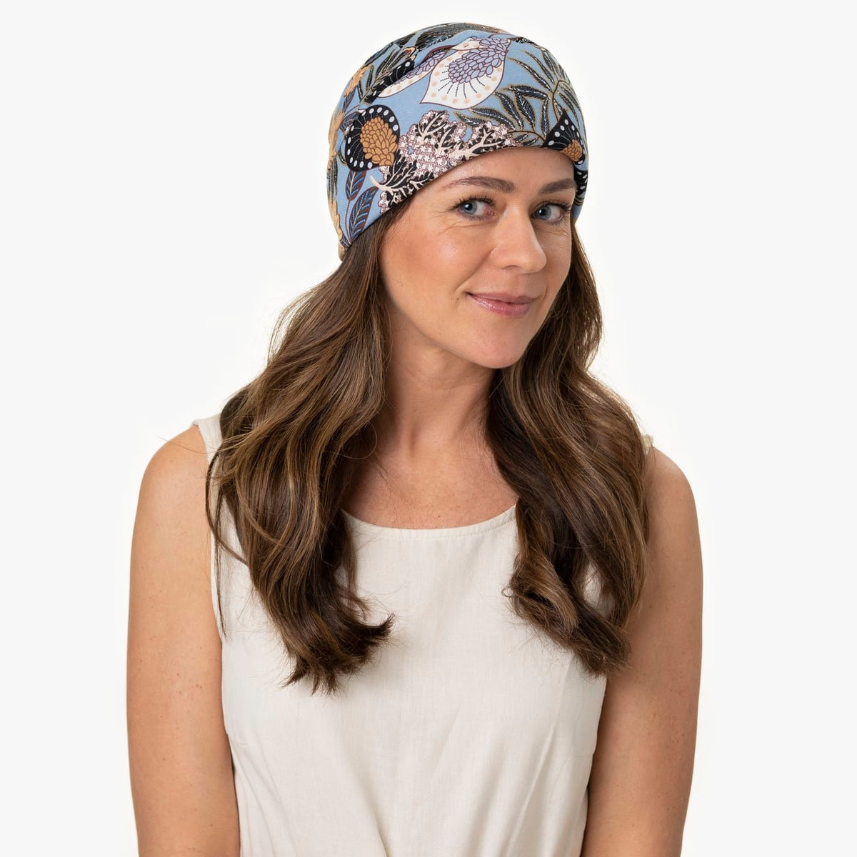 Gabi Jersey Flower Beanie Modell 1