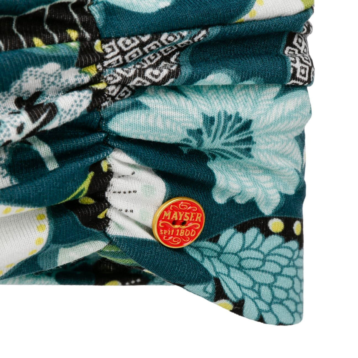 Oana Jersey Flower Pannebånd grün 21