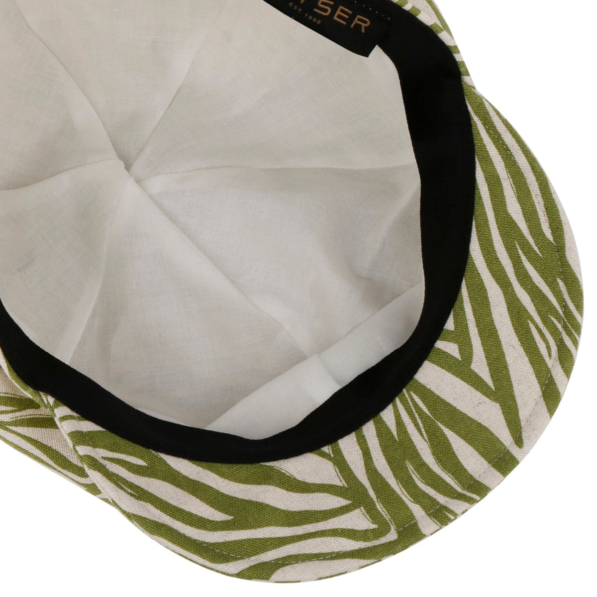 Camilla Green Newsboy Cap oliv 4