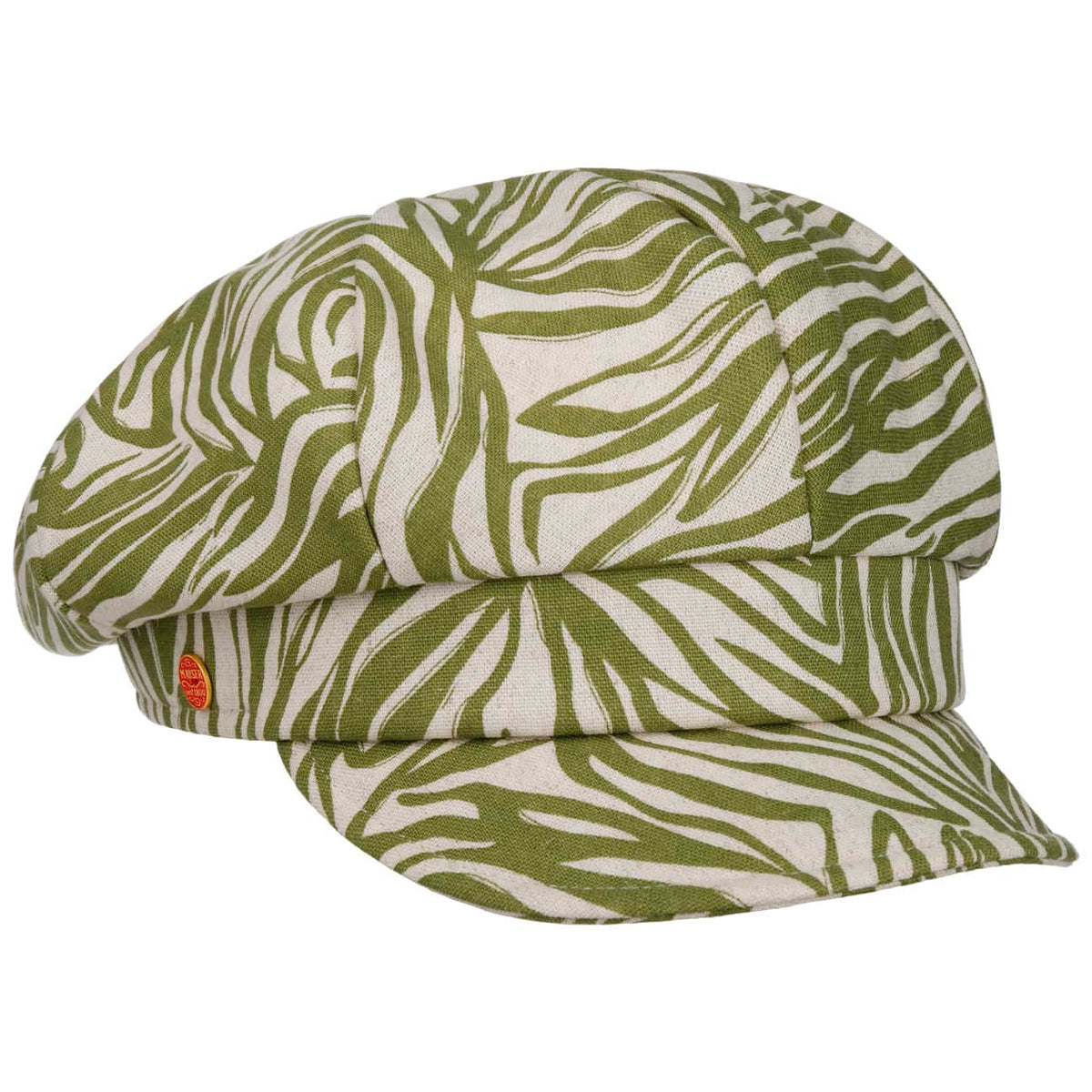 Camilla Green Newsboy Cap oliv 2