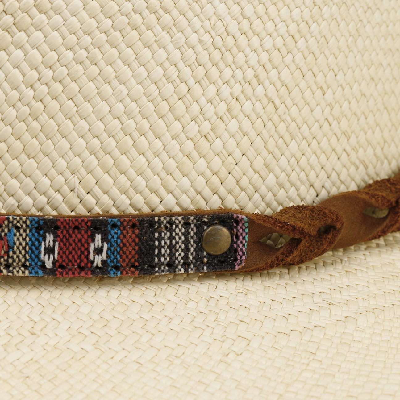 Cappello Panama Maxwell Western natur 8