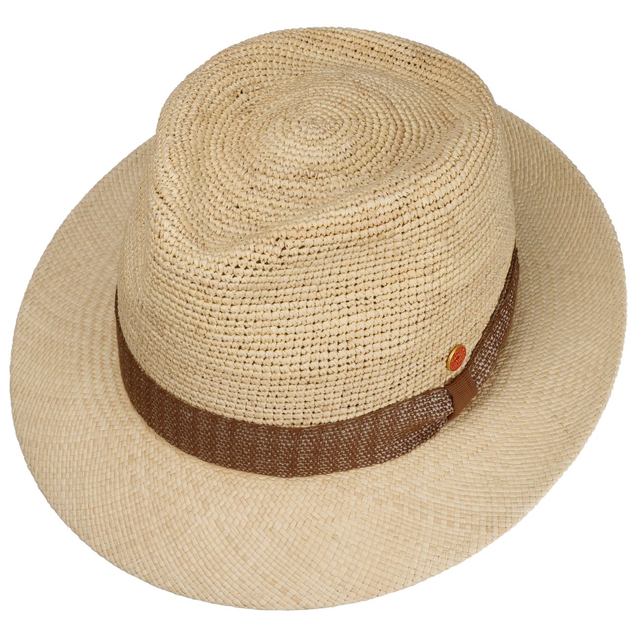 Manuel Crochet Trilby Panamahut natur 8