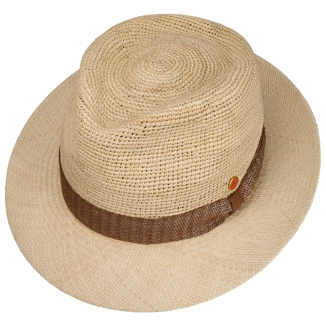 Cappello Trilby e Cappello Panama Manuel Crochet natur 8
