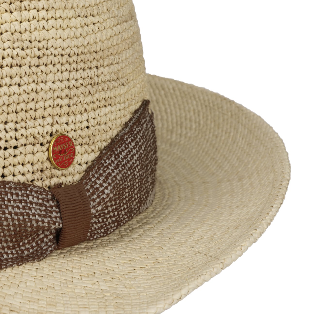 Manuel Crochet Trilby Panamahut natur 10