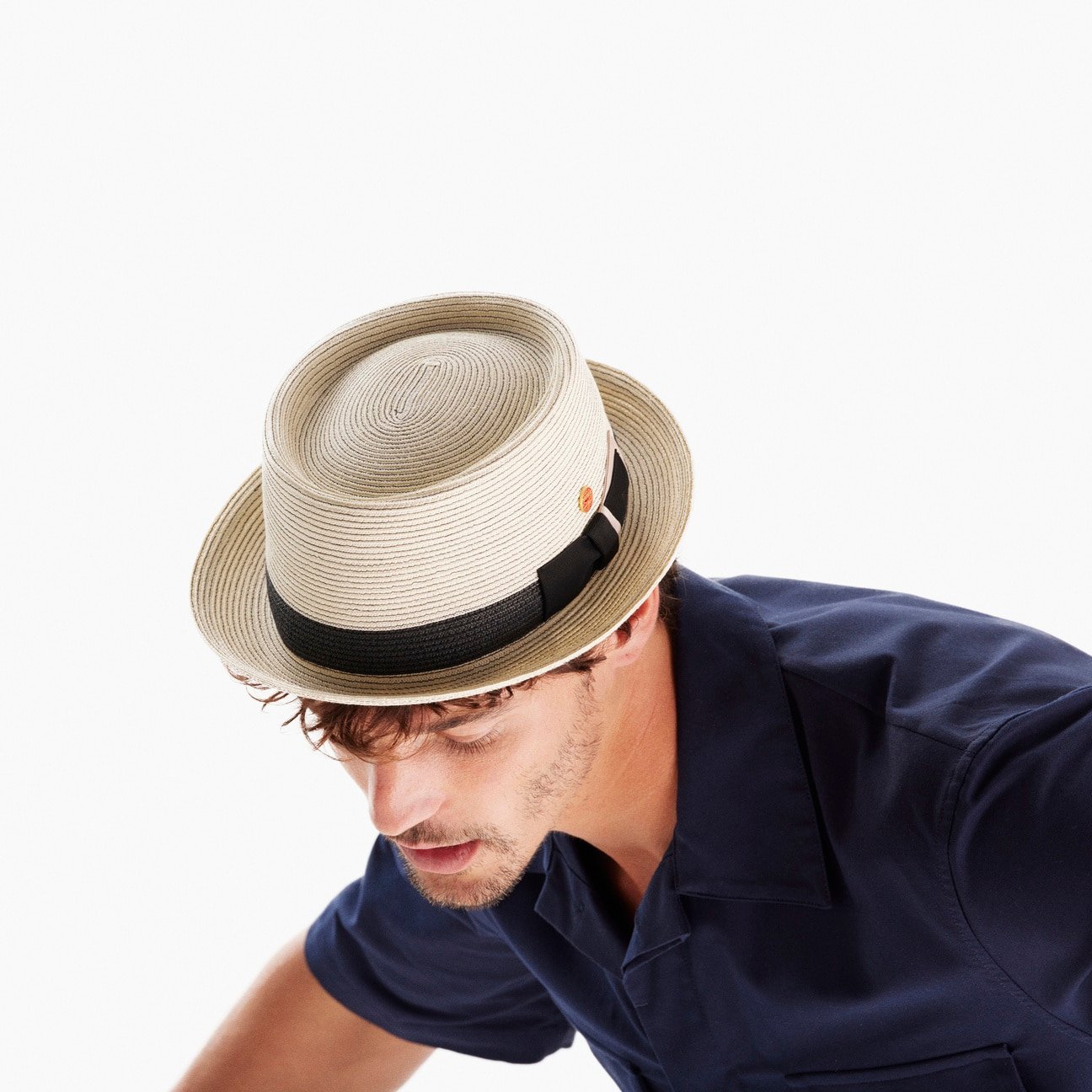 Gareth Classic Pork Pie Strohoed Modell 1