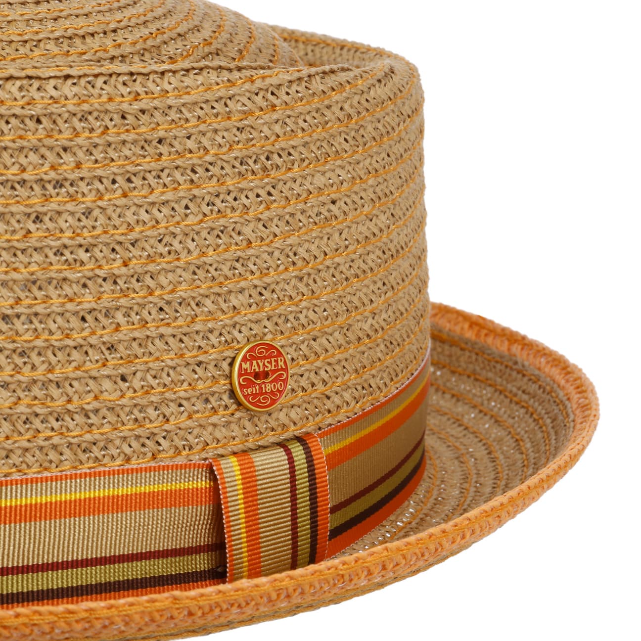 Chapeau de Paille Andy Orange Pork Pie orange 6