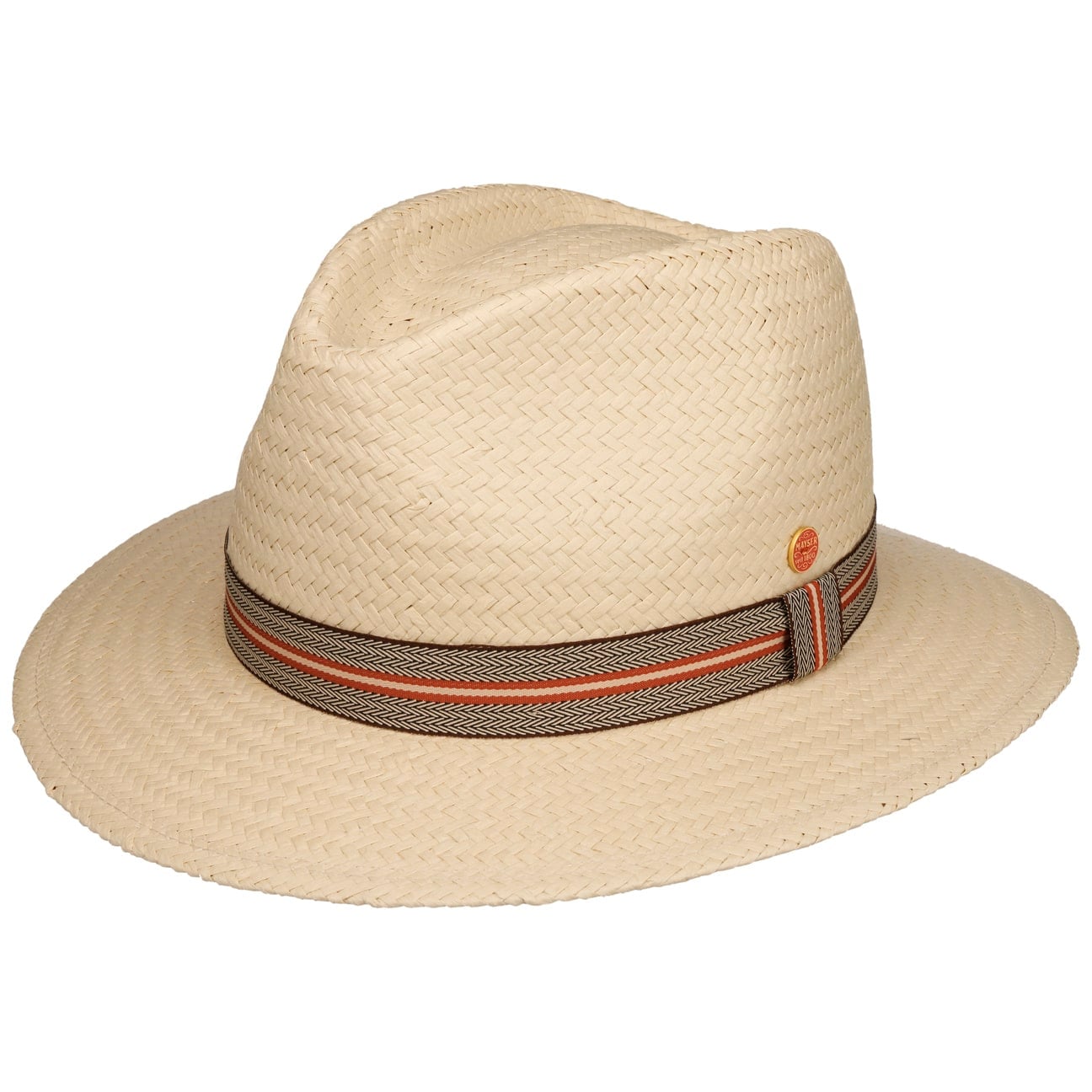 Cappello di Paglia Mathis Striped Band natur 3