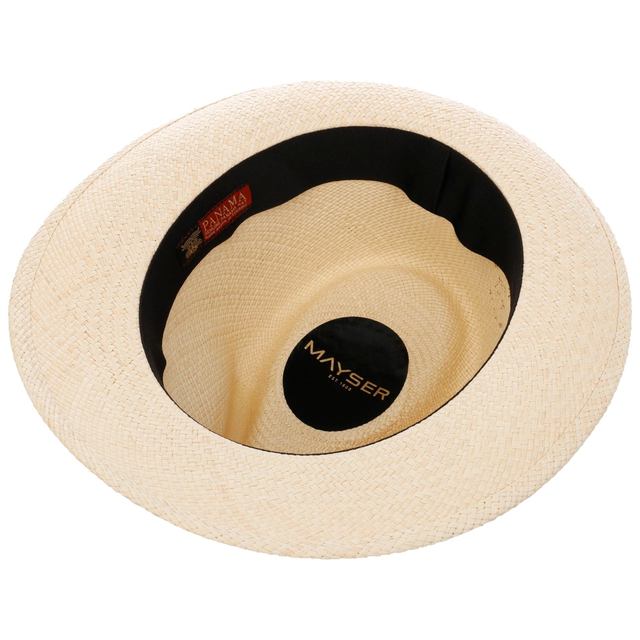 Manuel Stripes Panama-Hatt natur 5