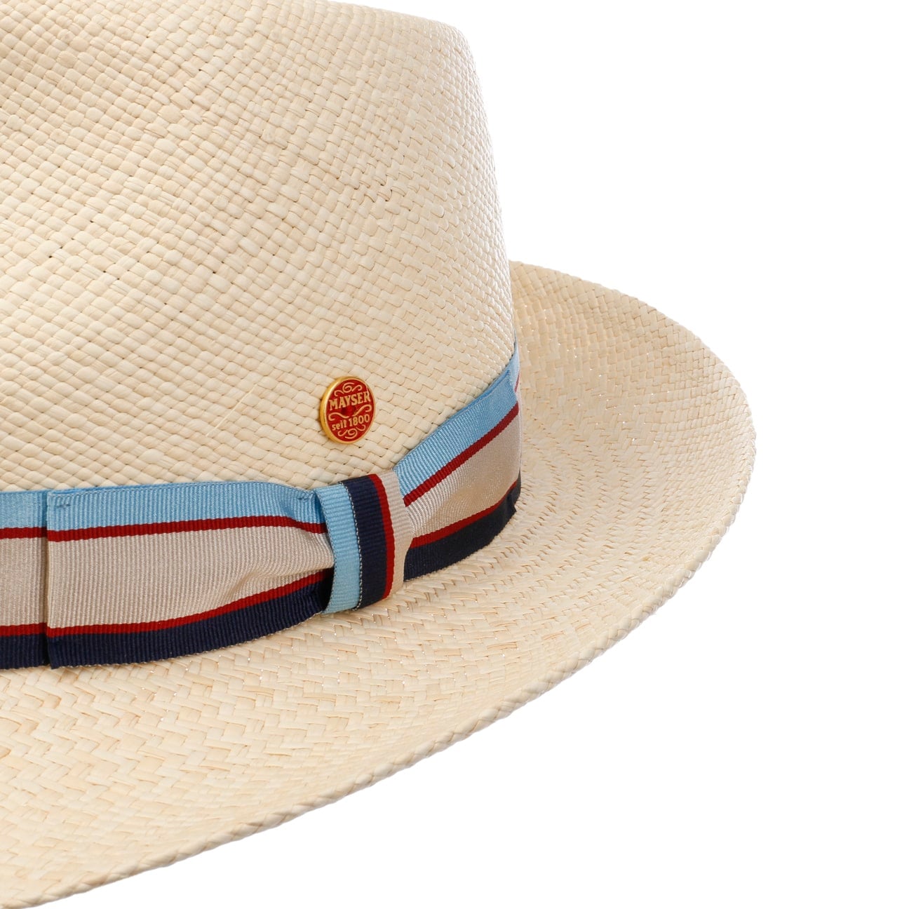 Manuel Stripes Panama-Hatt natur 6