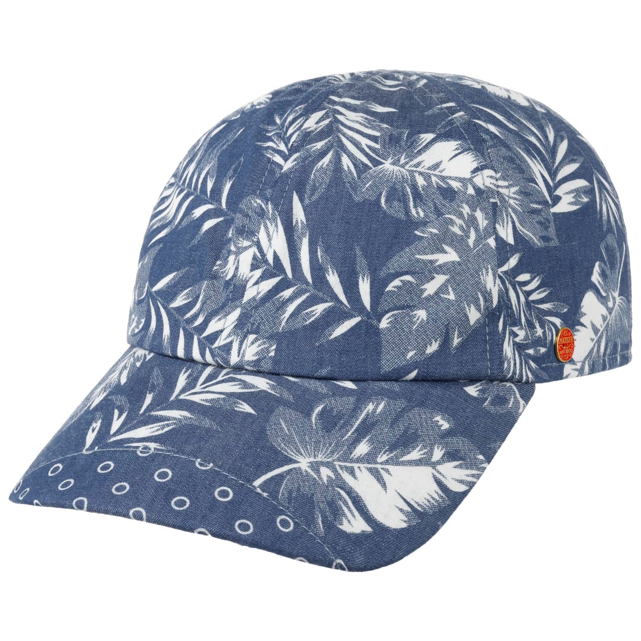 Cappellino Flower denim 4