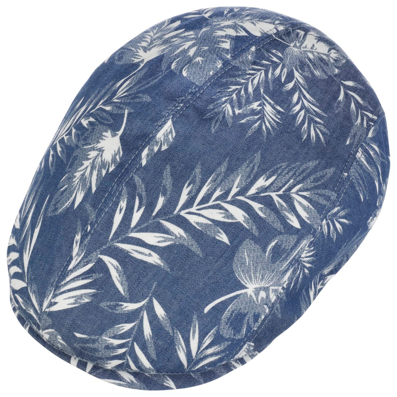 Flower Denim Flat Cap denim 3