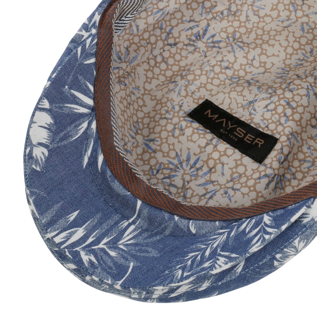 Flower Denim Flat Cap denim 4