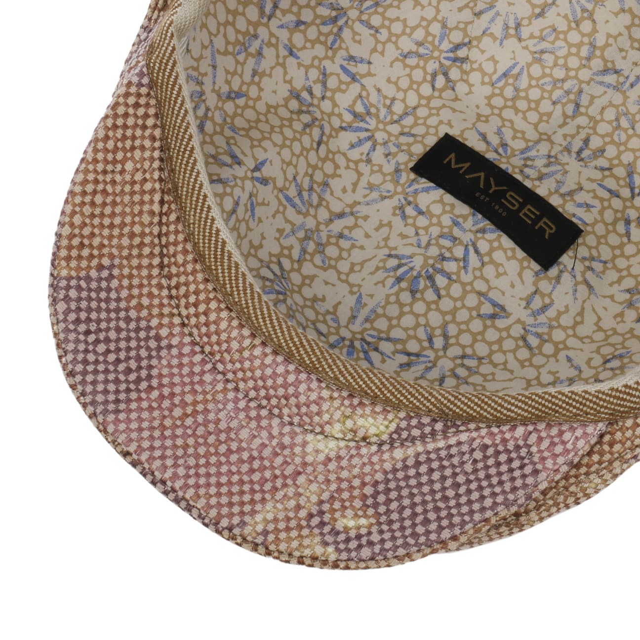 Sidney Malibu Melange Flat Cap bordeaux 4