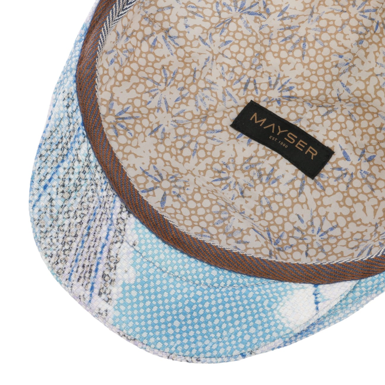Sidney Malibu Melange Flatcap hellblau 12