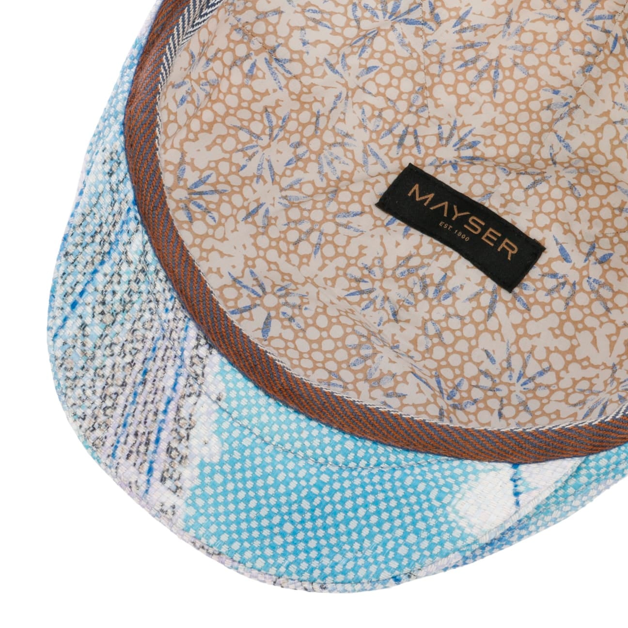 Sidney Malibu Melange Flat Cap hellblau 12
