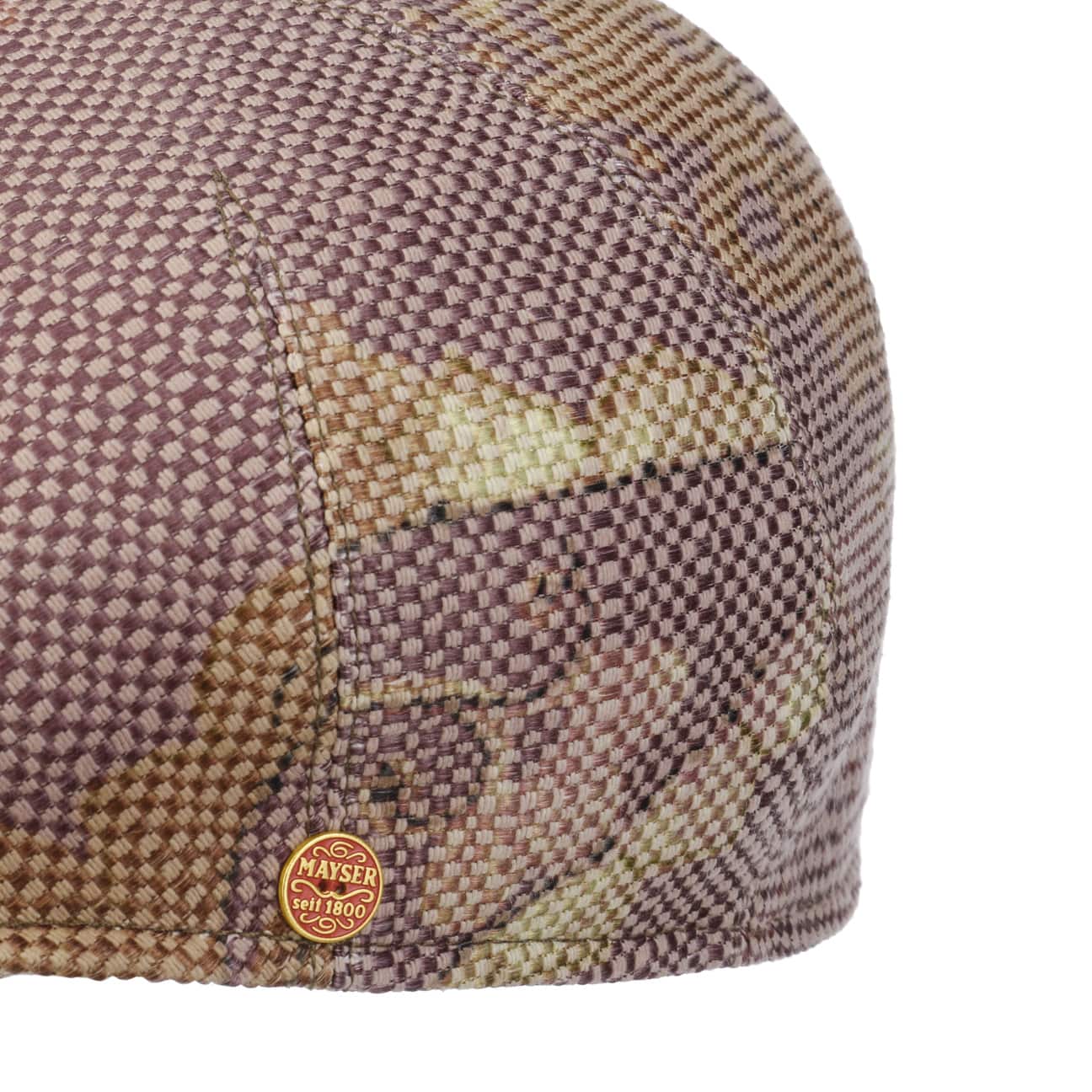 Sidney Malibu Melange Flat Cap bordeaux 5