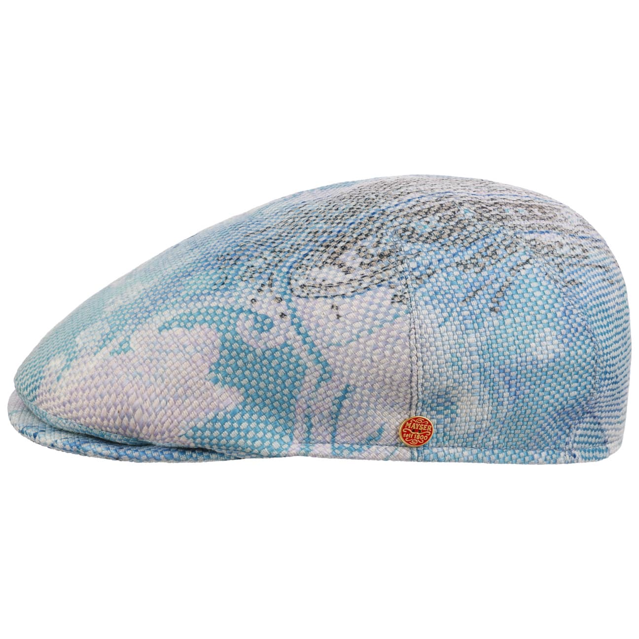 Sidney Malibu Melange Flat Cap hellblau 10