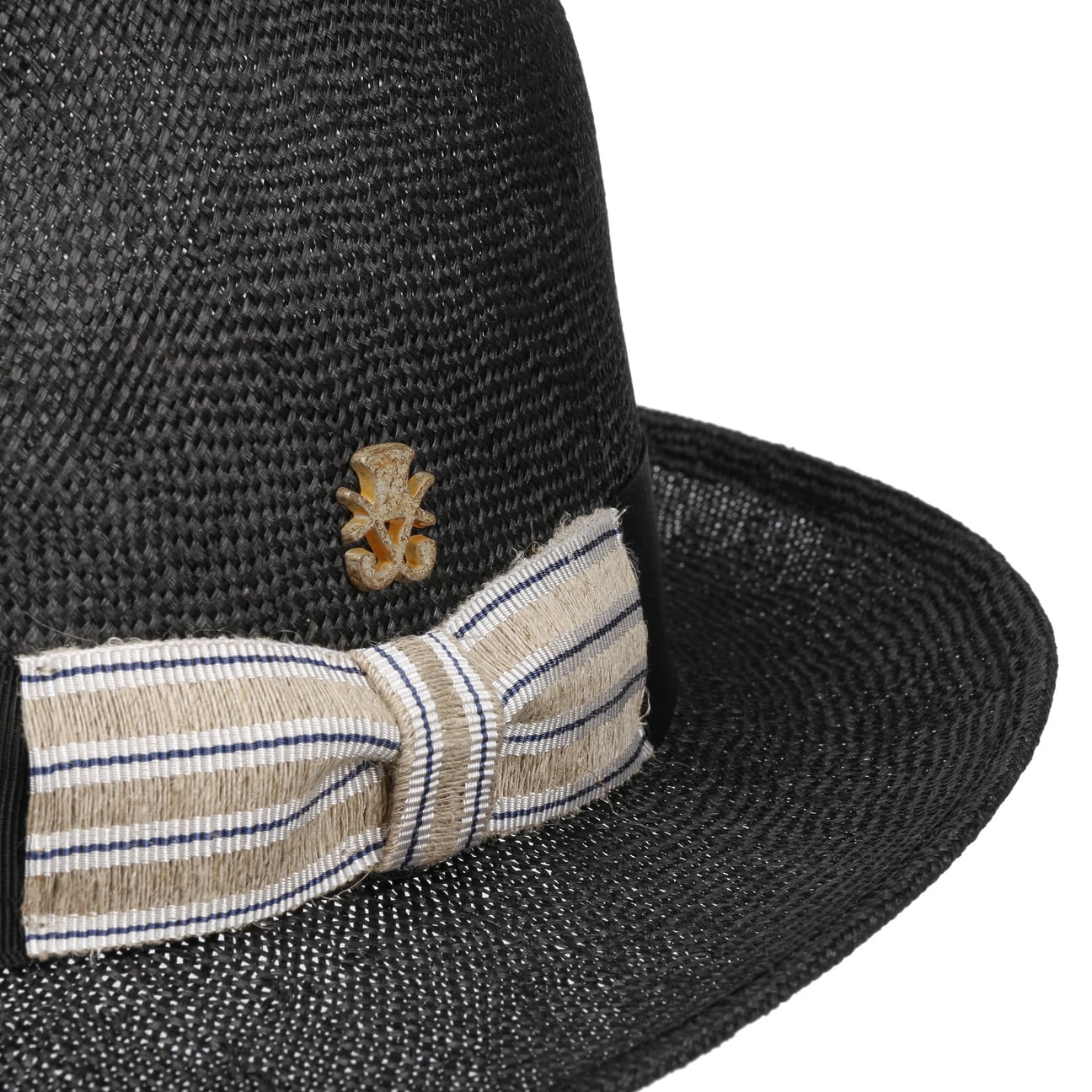 Pablito Sisal Straw Hat Zechbauer schwarz 6