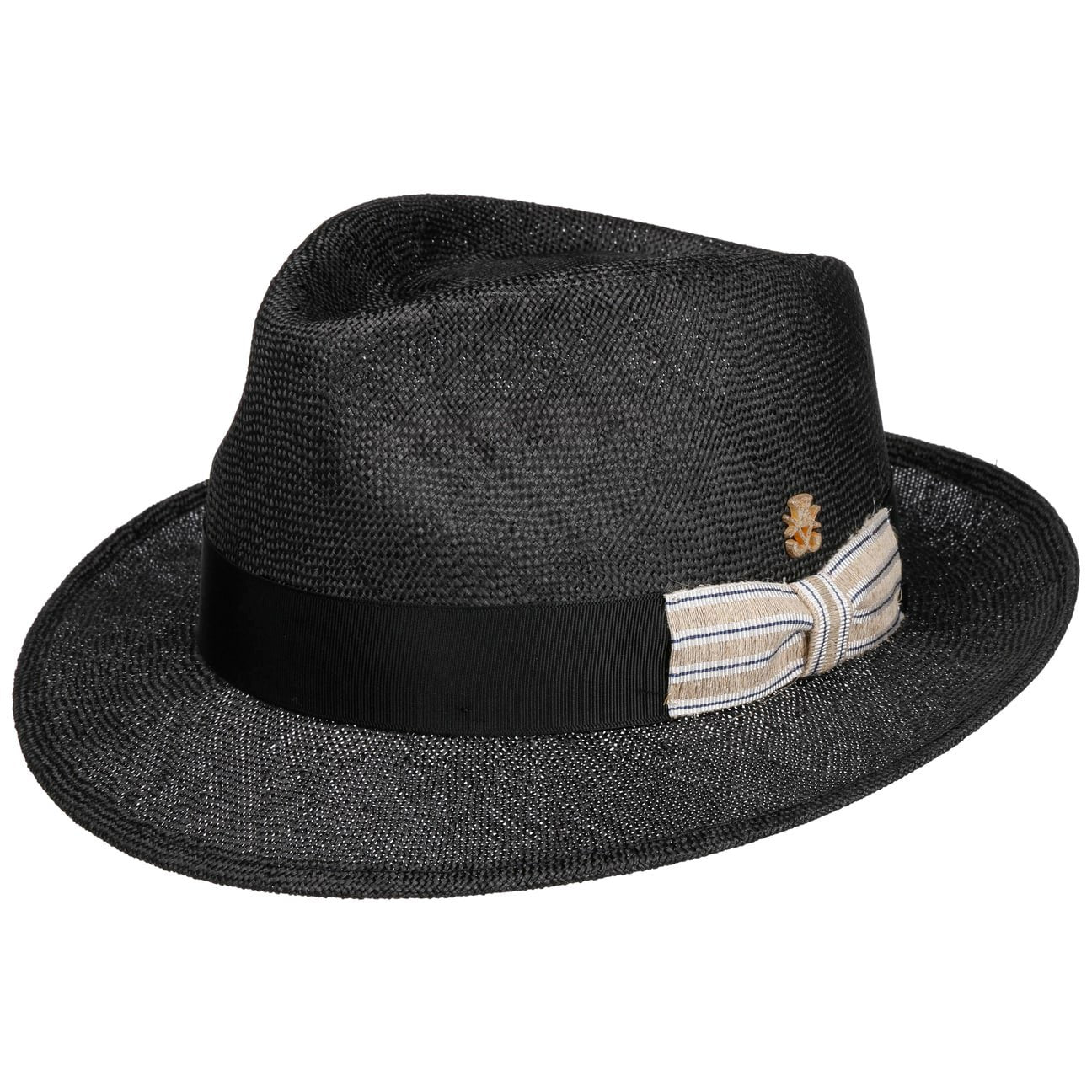 Pablito Sisal Straw Hat Zechbauer schwarz 3