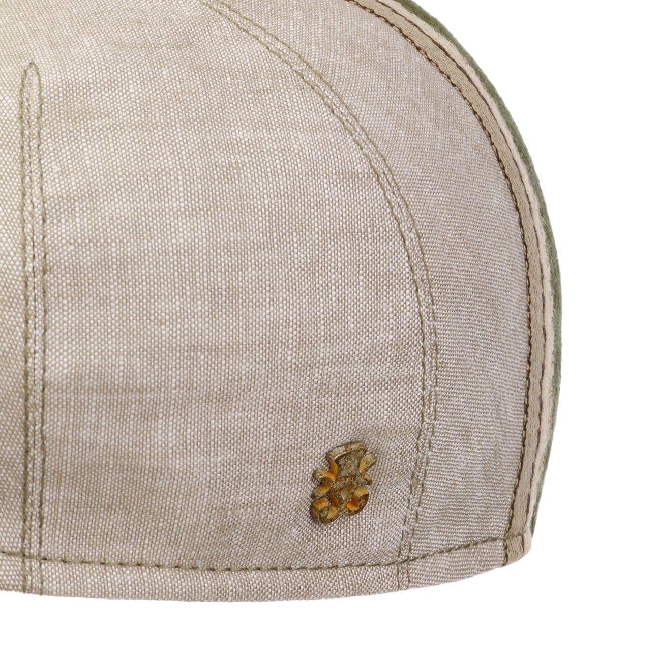 Philipp Zechbauer Flat Cap i Lin grün 5