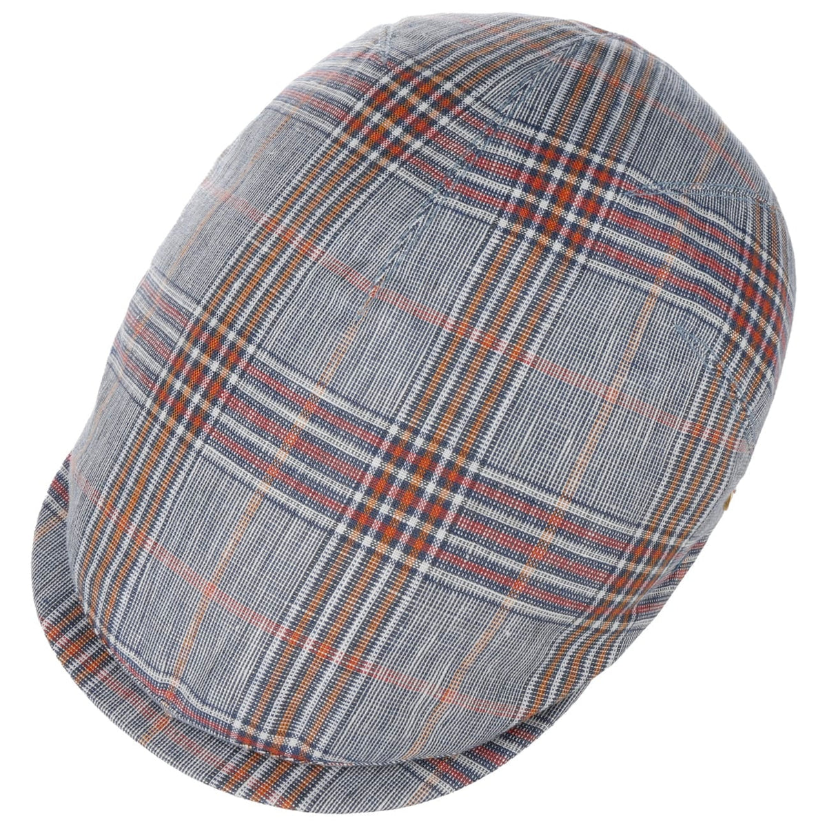 Sidney Superior platt keps i linne blau 3