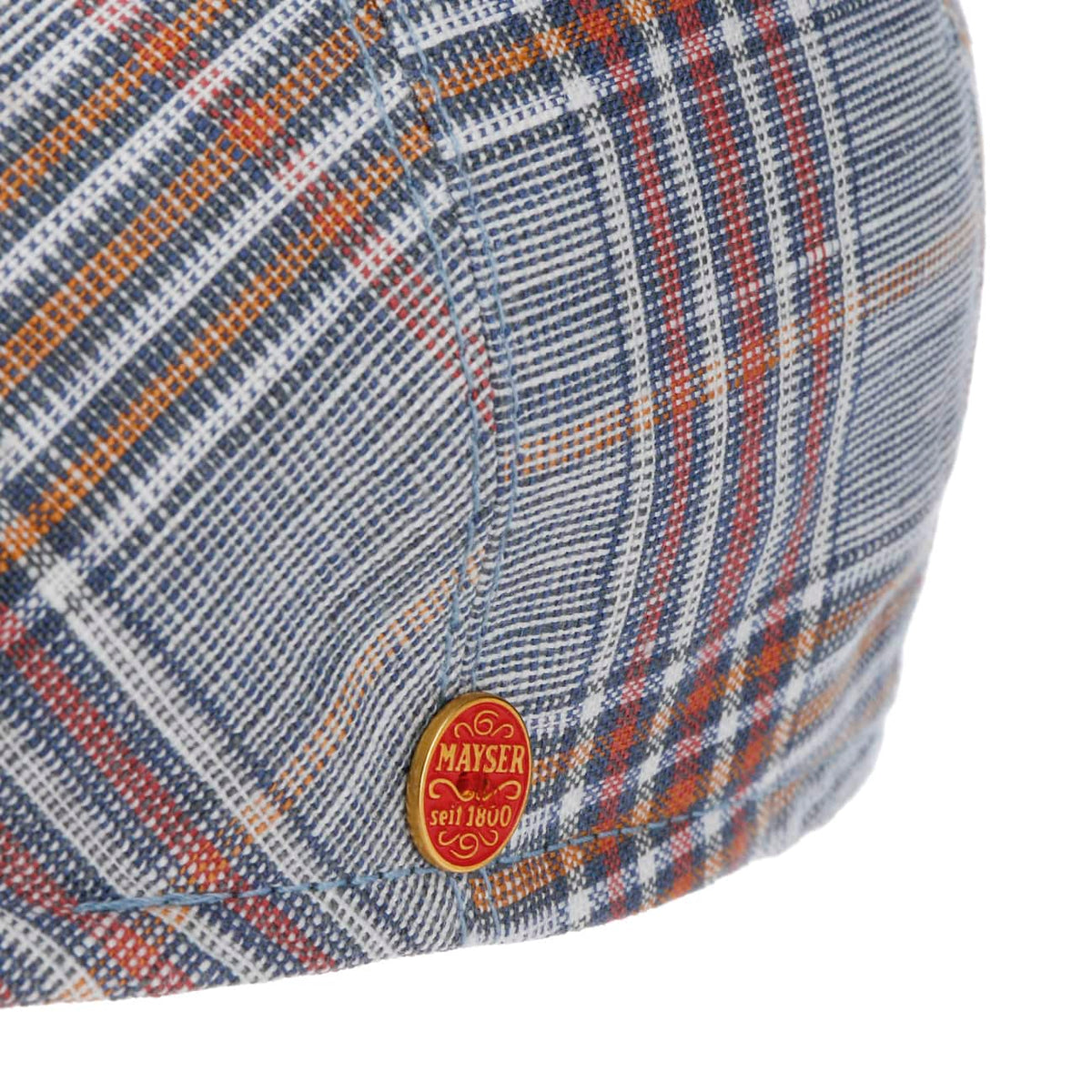 Sidney Superior platt keps i linne blau 5