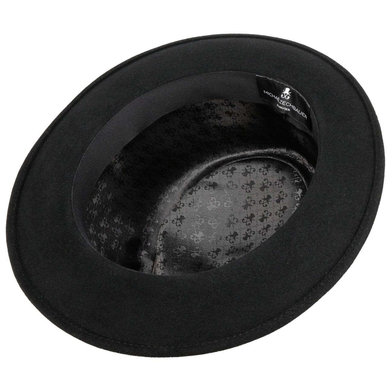 Collins Zechbauer Bogart-Hatt av Pelsfilt schwarz 9