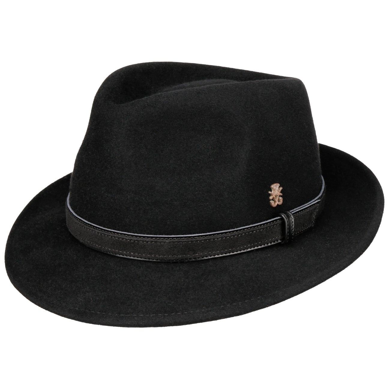 Collins Zechbauer Bogart-Hatt av Pelsfilt schwarz 7