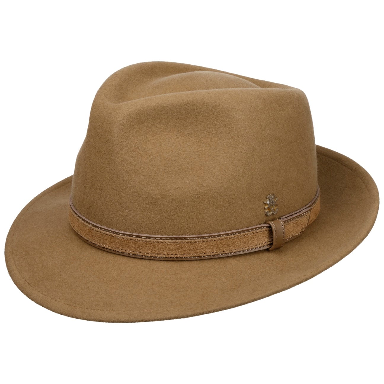 Collins Zechbauer Bogart-Hatt av Pelsfilt dunkelbeige 3
