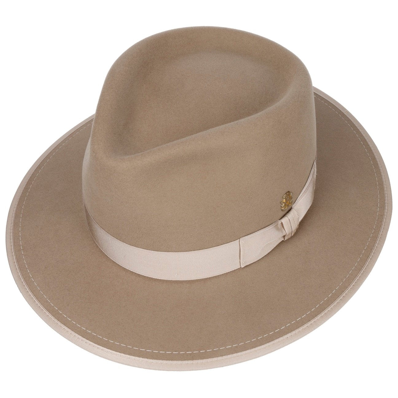 Josua Velvet Zechbauer Traveller Hoed dunkelbeige 4