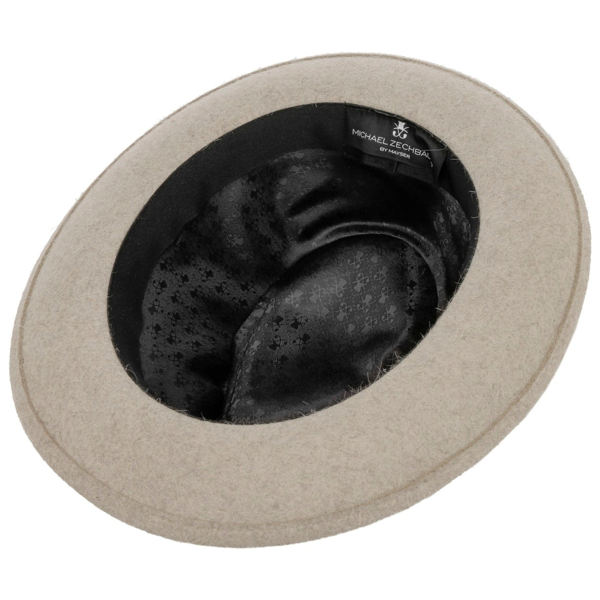 Fabrice Fedora Pelsfilthatt Zechbauer beige-meliert 3