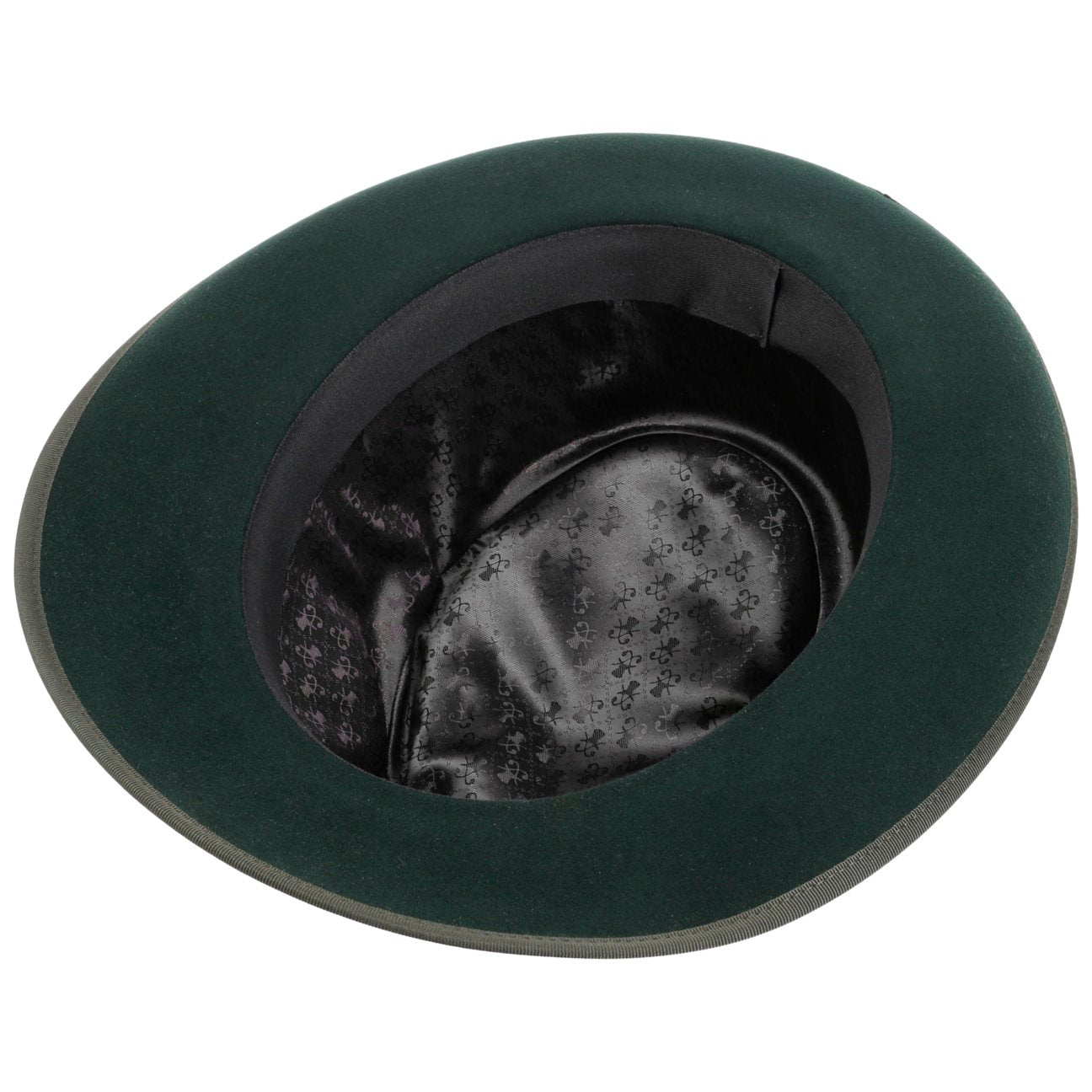 Marcelo Bogart Wool Felt Hat Zechbauer dunkelgrün 9