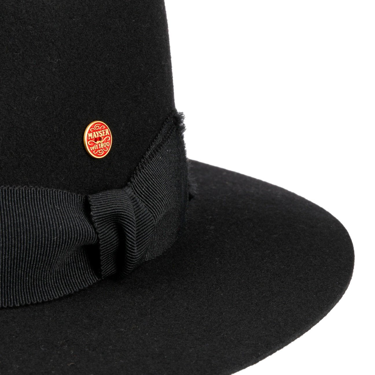 Jacob Traveller Wollen Hoed schwarz 10