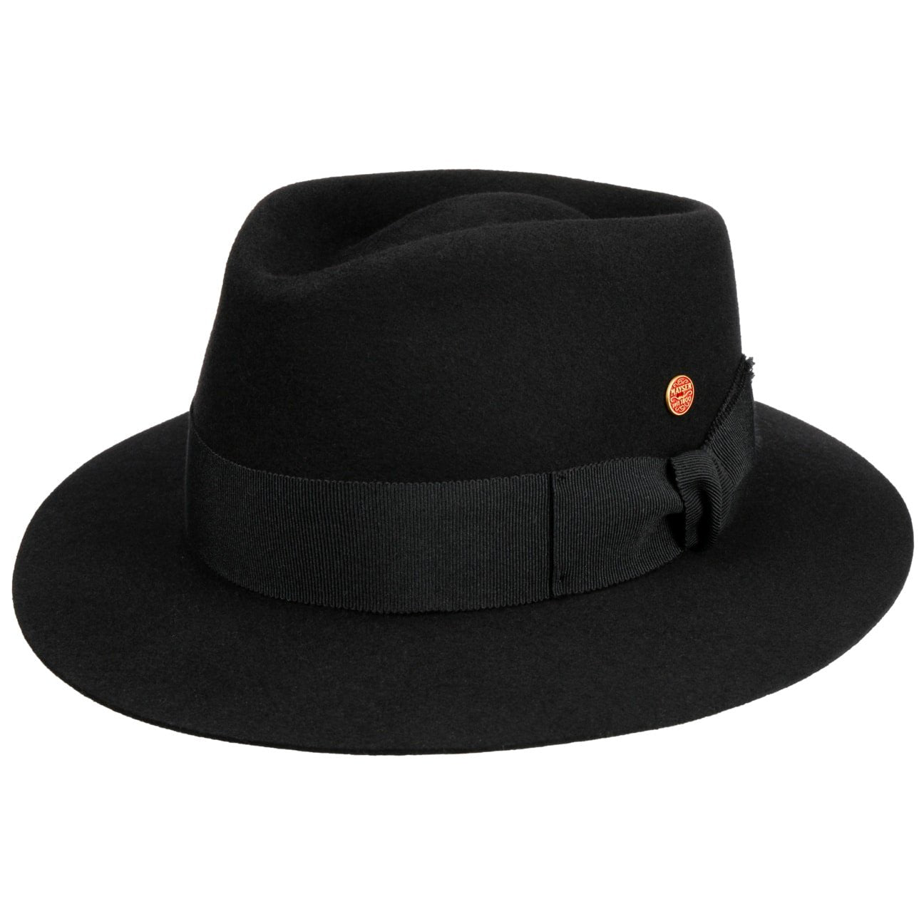 Jacob Traveller Wollen Hoed schwarz 7