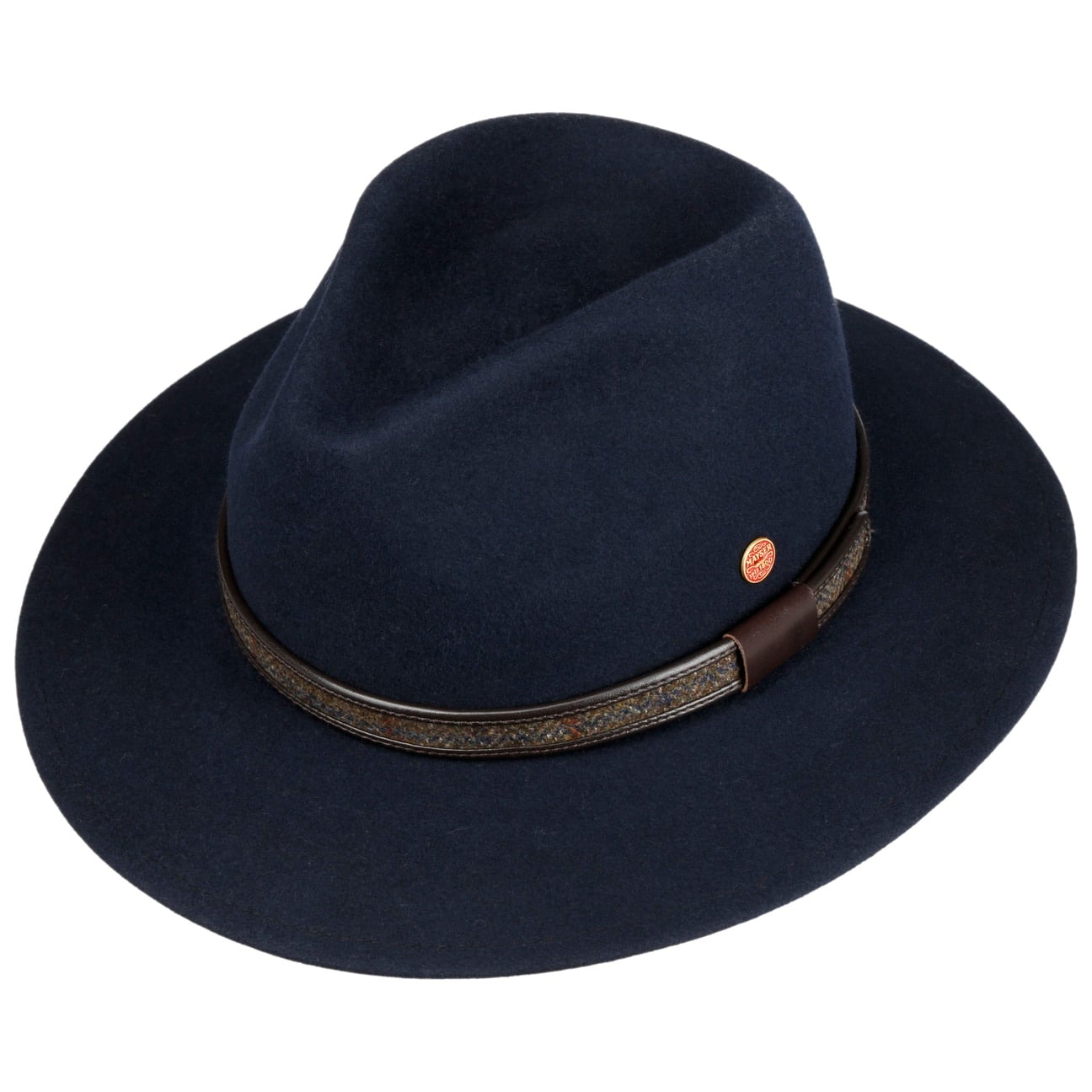 Cappello Feltro di Pelo Gedeon Traveller blau 4