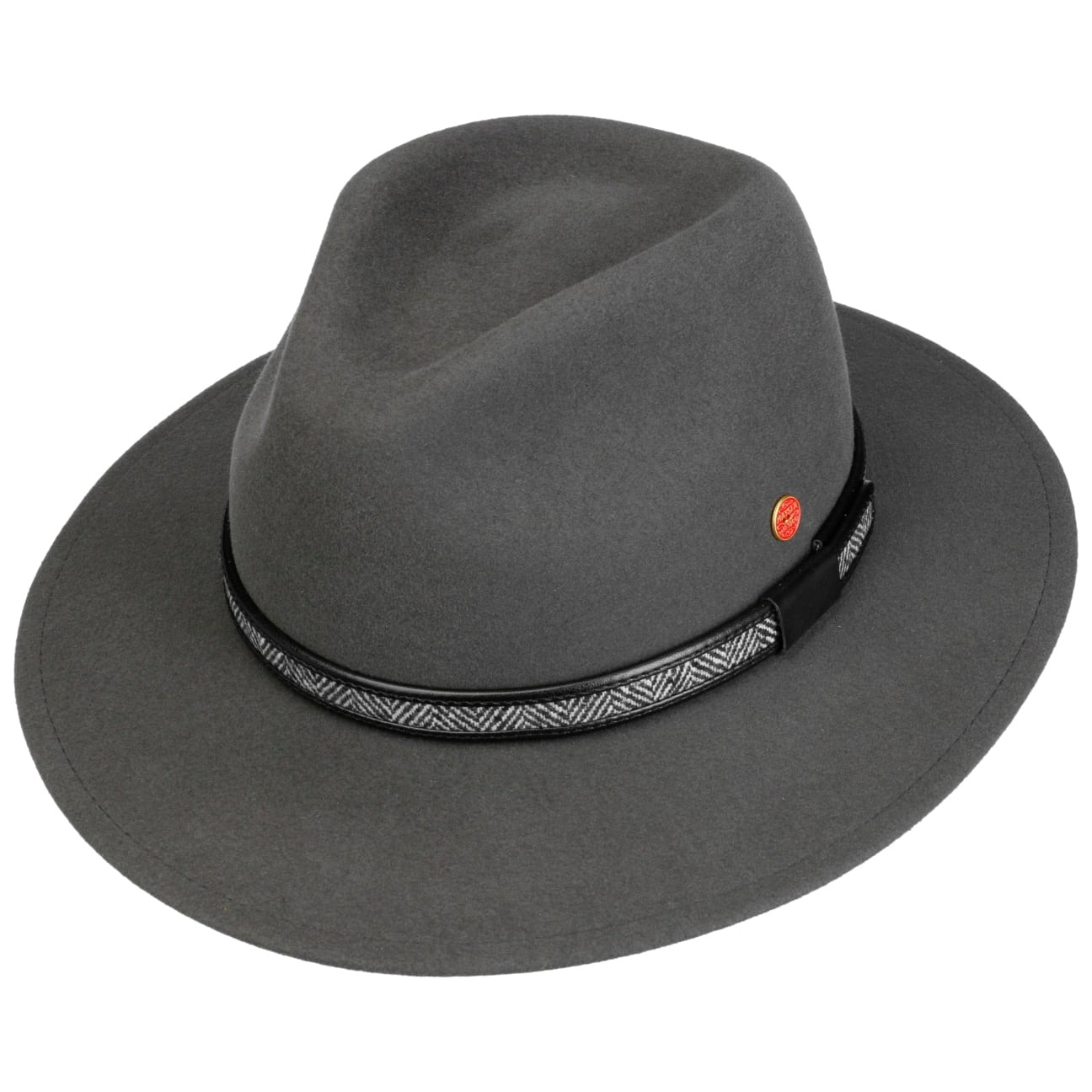 Cappello Feltro di Pelo Gedeon Traveller dunkelgrau 8