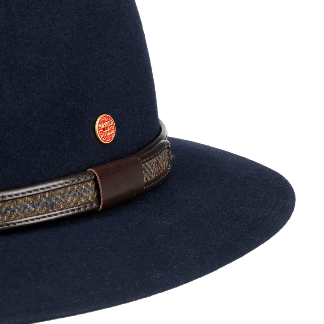 Cappello Feltro di Pelo Gedeon Traveller blau 6